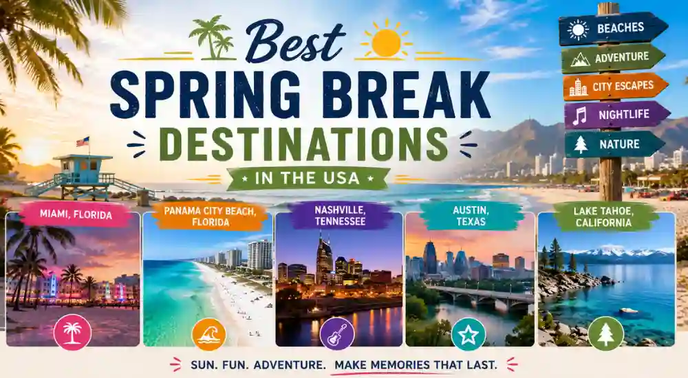 Best Spring Break Destinations in the USA
