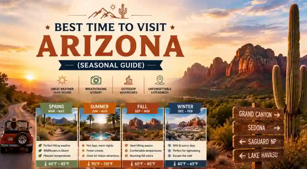 Best Time to Visit Arizona (Seasonal Guide)