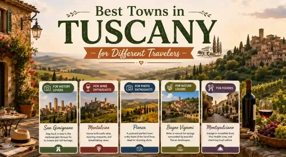 Best Towns in Tuscany for Different Travelers