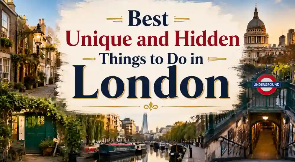 Best Unique and Hidden Things to Do in London