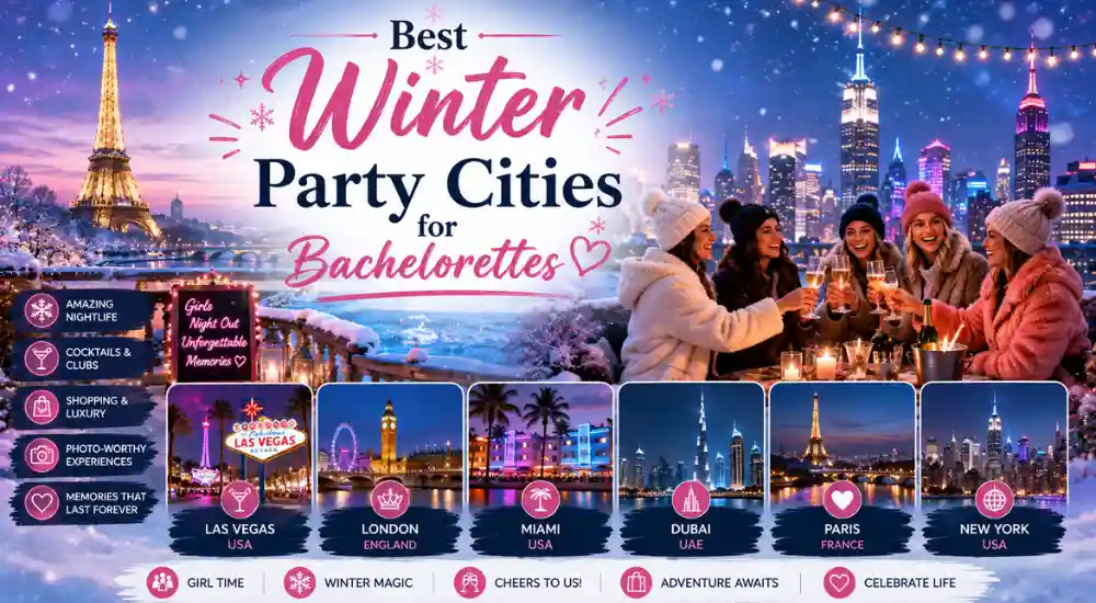 Best Winter Party Cities for Bachelorettes