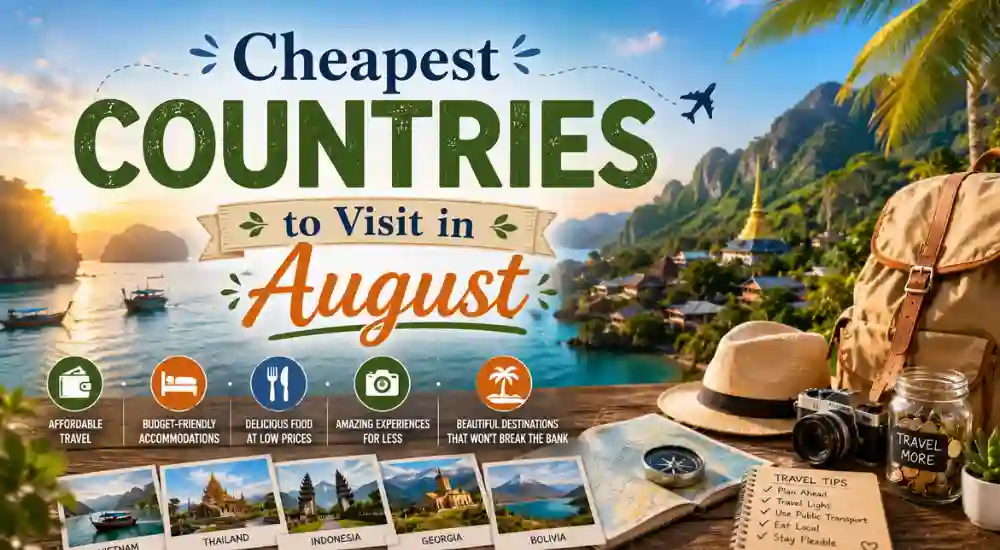 Cheapest Countries to Visit in August