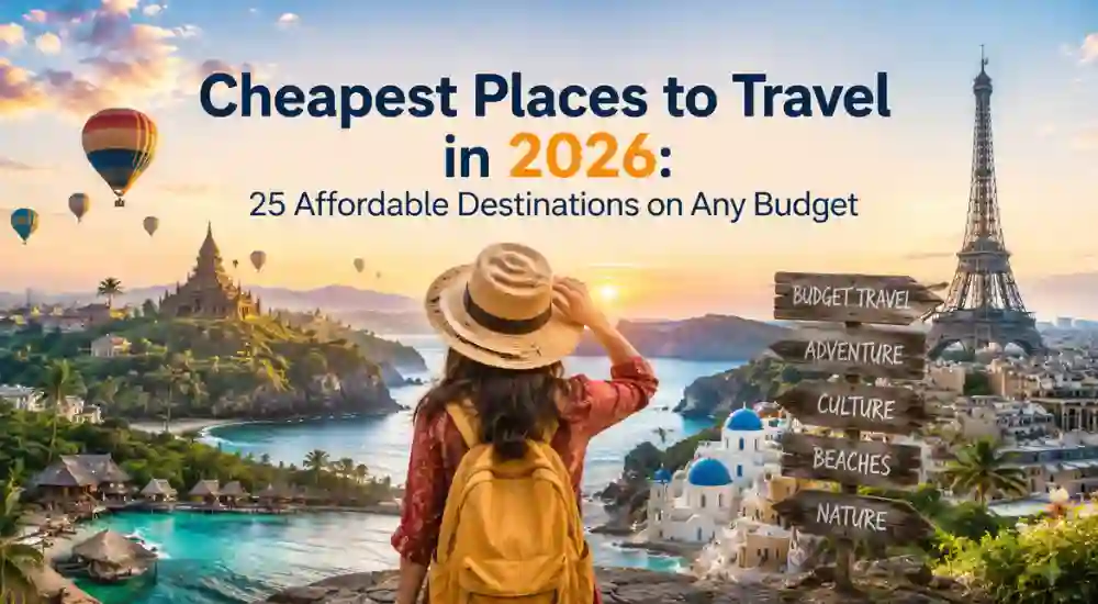 Cheapest Places to Travel in 2026_ 25 Affordable Destinations on Any Budget