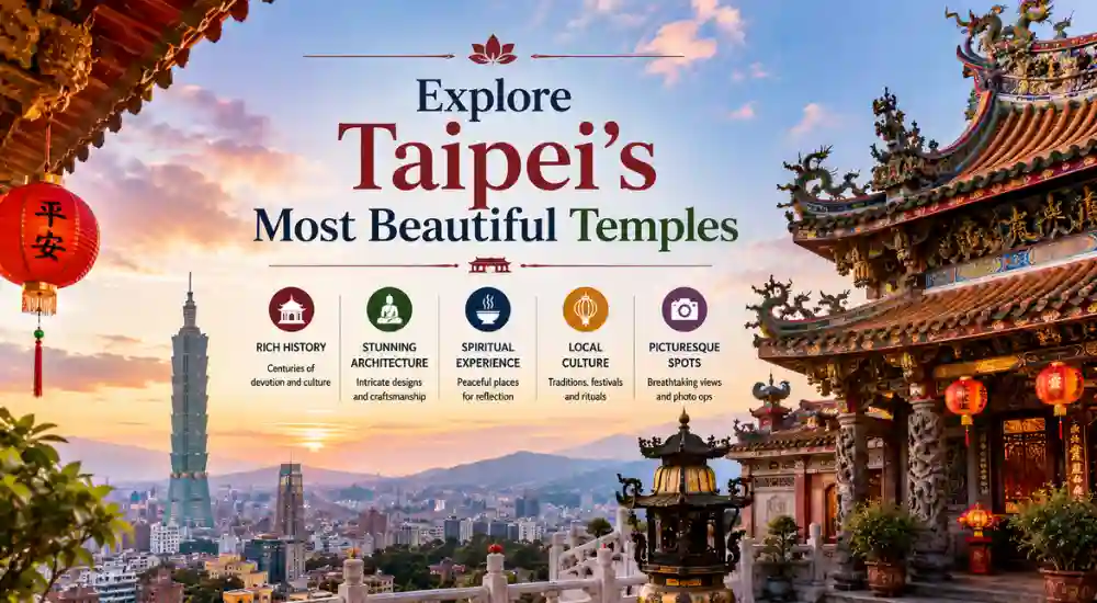 Explore Taipei's Most Beautiful Temples
