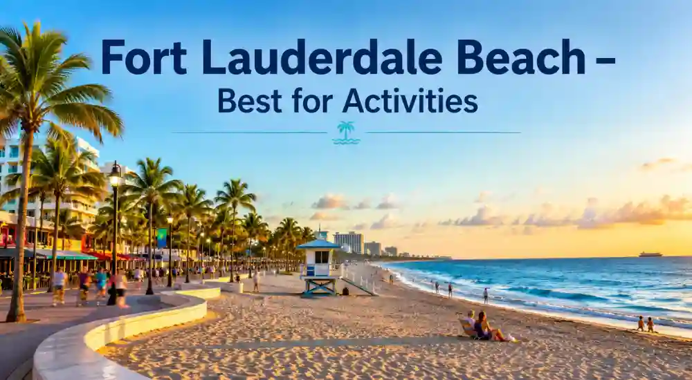 Fort Lauderdale Beach – Best for Activities