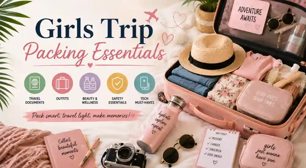Girls Trip Packing Essentials