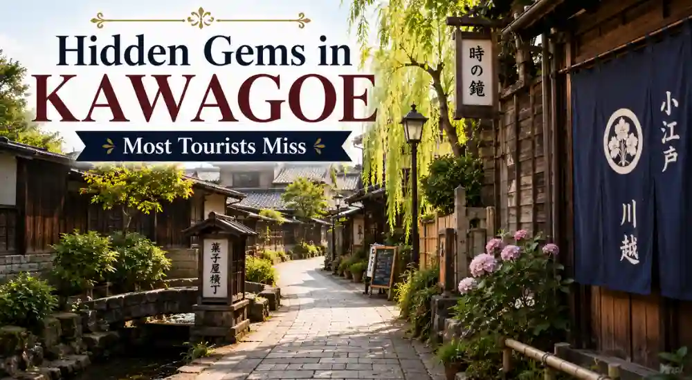 Hidden Gems in Kawagoe Most Tourists Miss