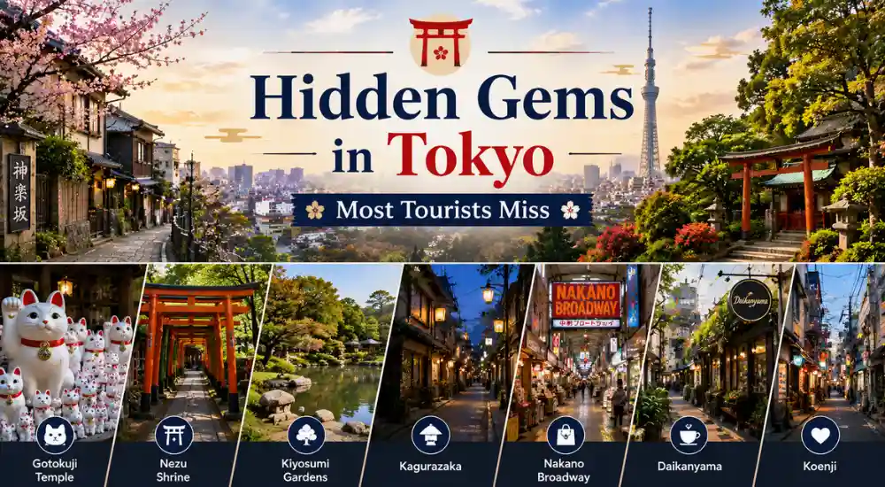 Hidden Gems in Tokyo Most Tourists Miss