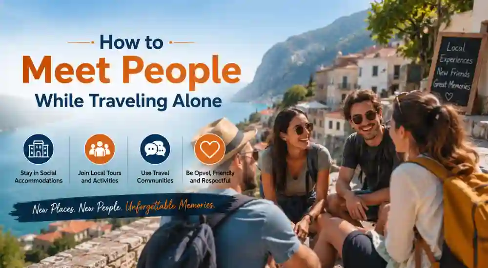 How to Meet People While Traveling Alone