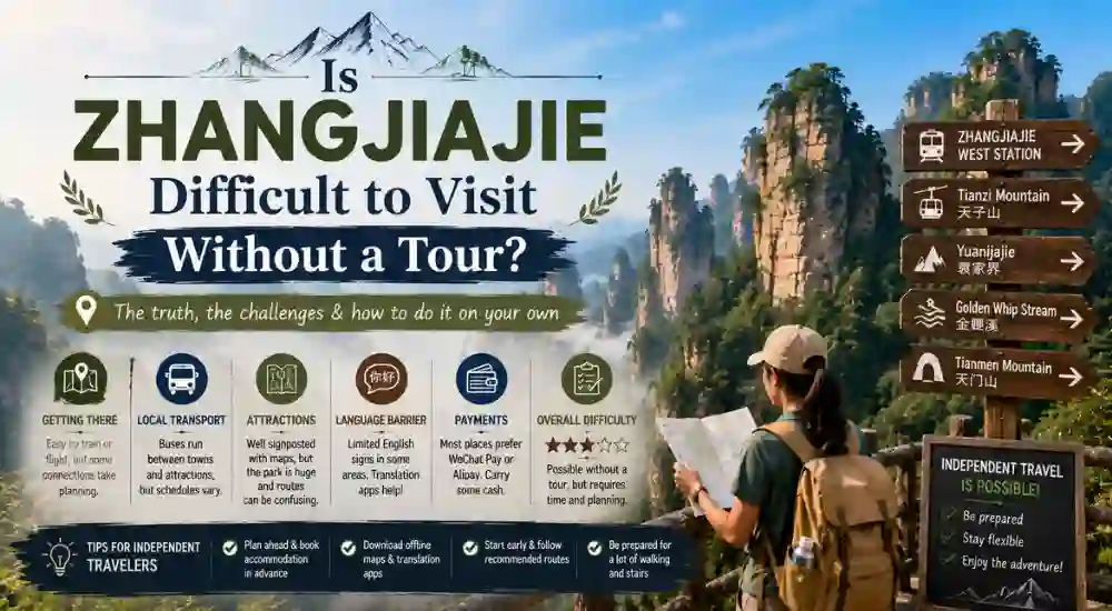 Is Zhangjiajie Difficult to Visit Without a Tour