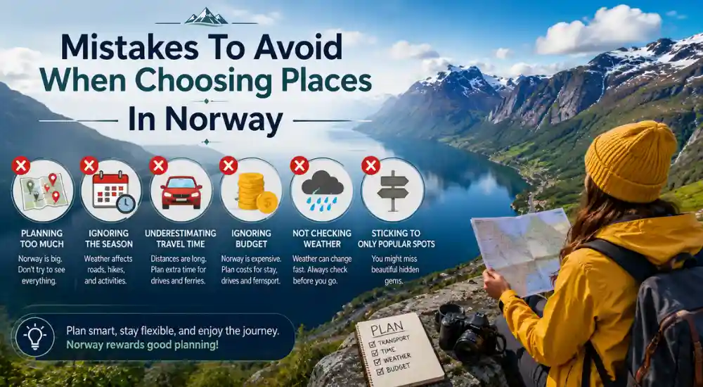 Mistakes To Avoid When Choosing Places In Norway