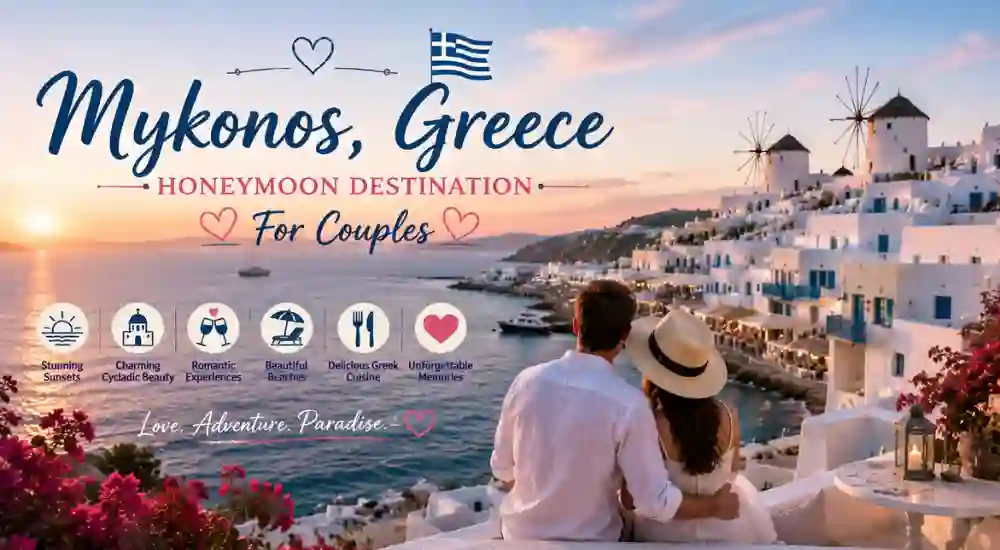 Mykonos, Greece Honeymoon Destination For Couples