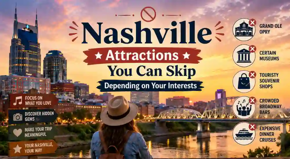 Nashville Attractions You Can Skip Depending on Your Interests