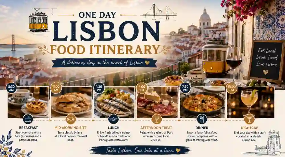 One Day Lisbon Food Itinerary