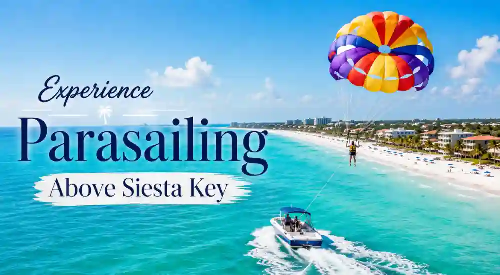 Parasailing Above Siesta Key