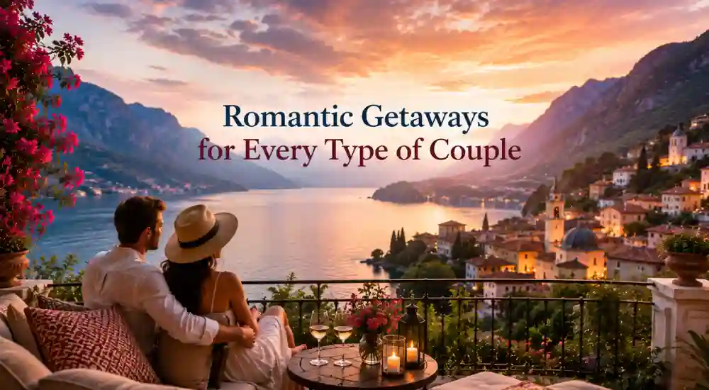 Romantic Getaways for Every Type of Couple