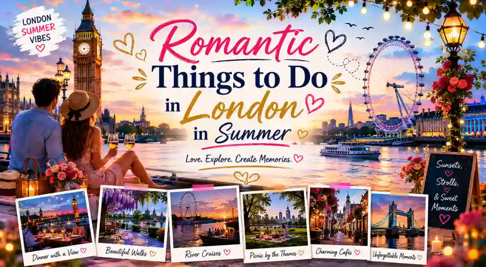 Romantic Things to Do in London in Summer
