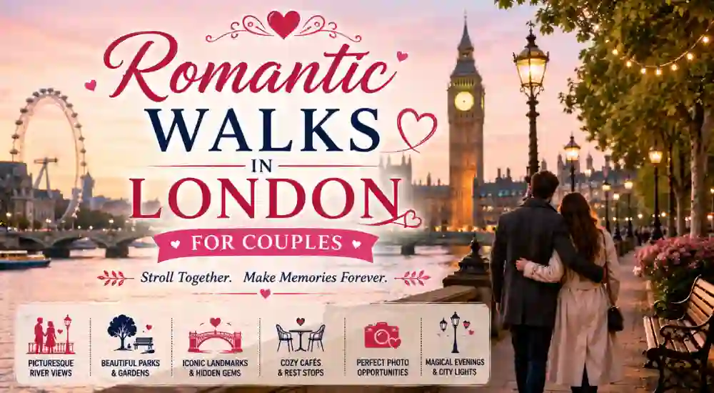 Romantic Walks in London for Couples