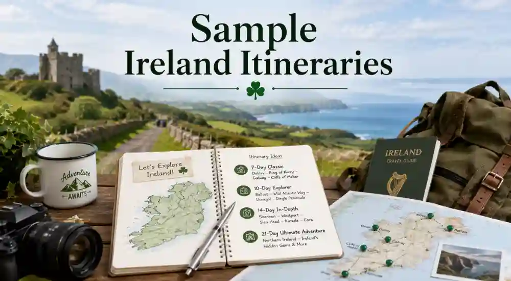 Sample Ireland Itineraries