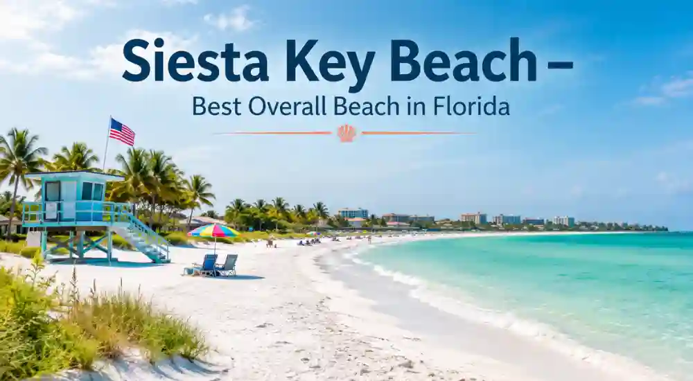 Siesta Key Beach – Best Overall Beach in Florida