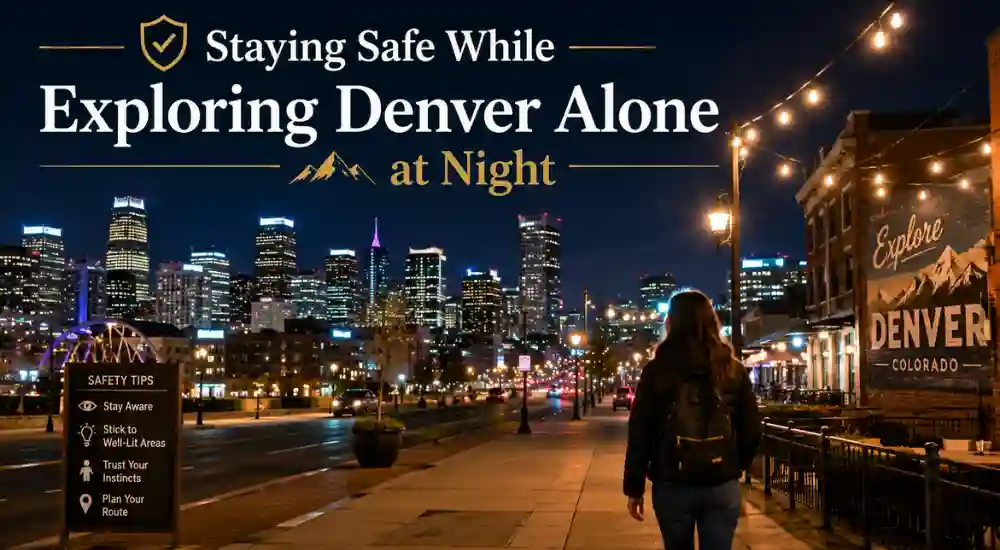 Staying Safe While Exploring Denver Alone at Night
