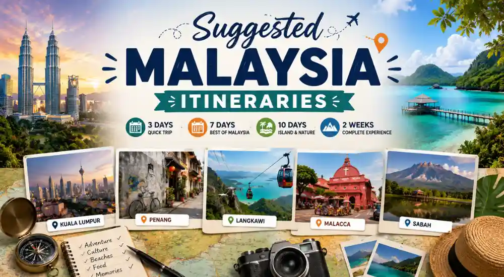 Suggested Malaysia Itineraries