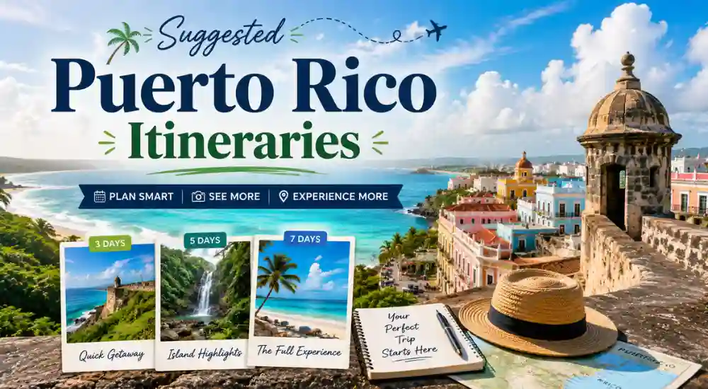 Suggested Puerto Rico Itineraries