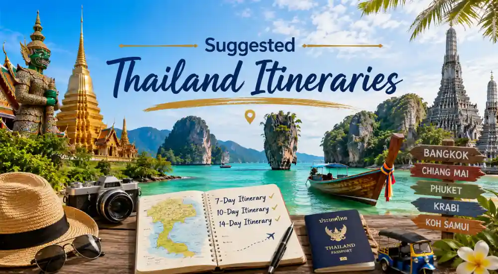 Suggested Thailand Itineraries