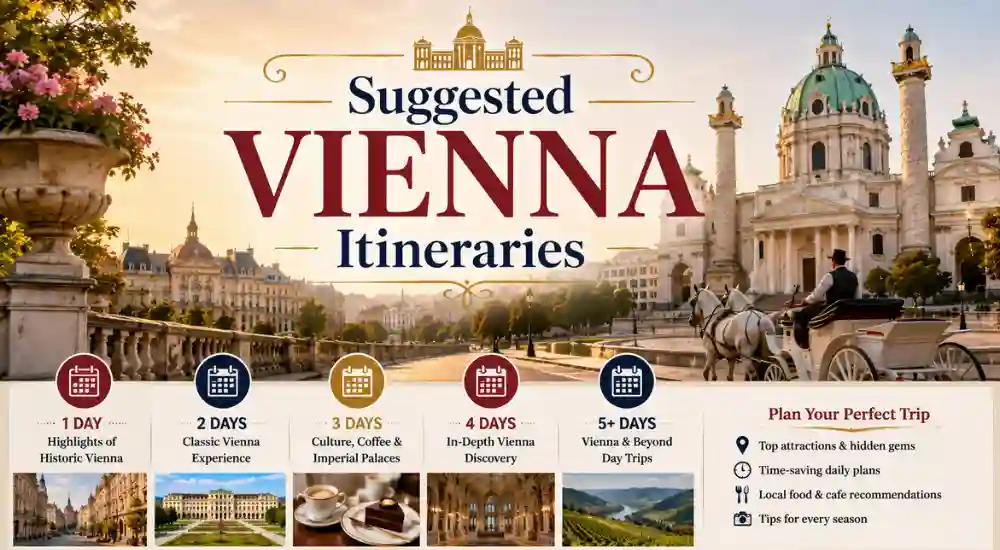 Suggested Vienna Itineraries