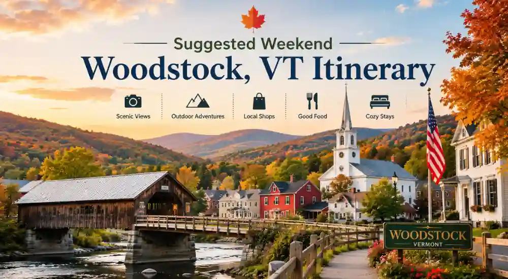 Suggested Weekend Woodstock, VT Itinerary