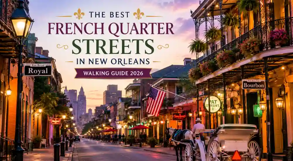 The Best French Quarter Streets in New Orleans Walking Guide 2026