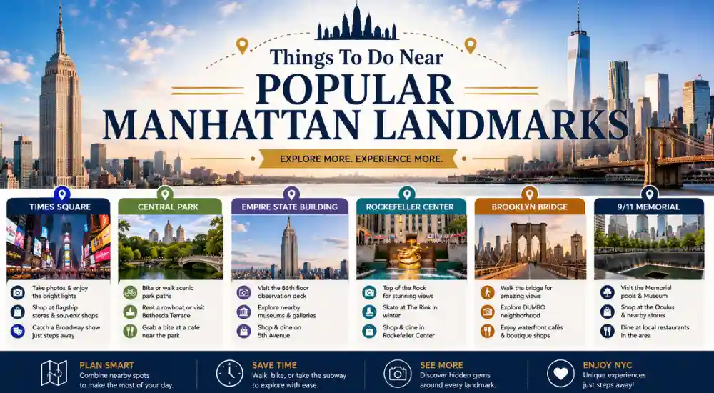 Things To Do Near Popular Manhattan Landmarks