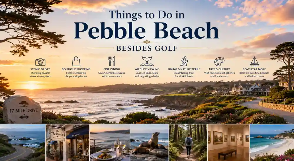 Things to Do in Pebble Beach Besides Golf