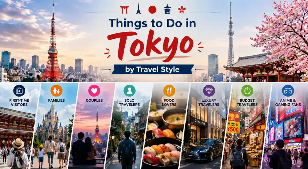 Things to Do in Tokyo by Travel Style
