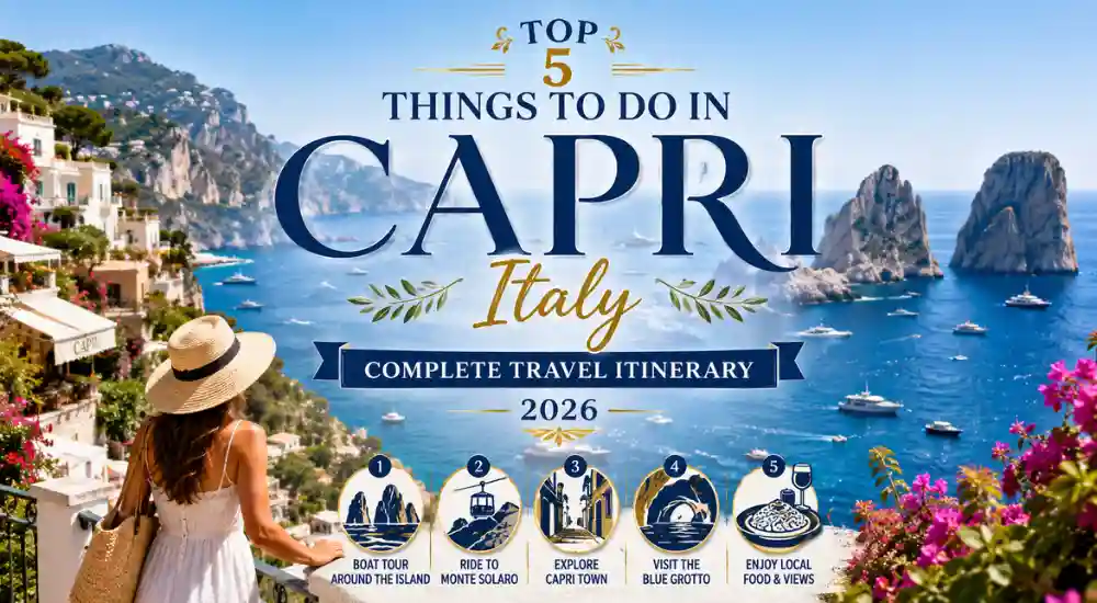 Top 5 Things to Do in Capri Italy Complete Travel Itinerary 2026