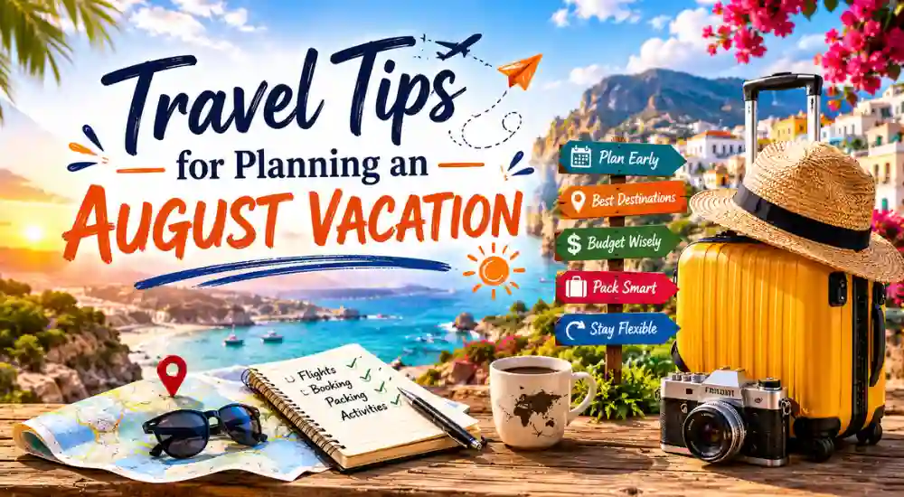 Travel Tips for Planning an August Vacation
