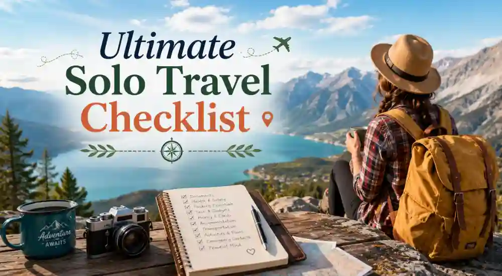Ultimate Solo Travel Checklist