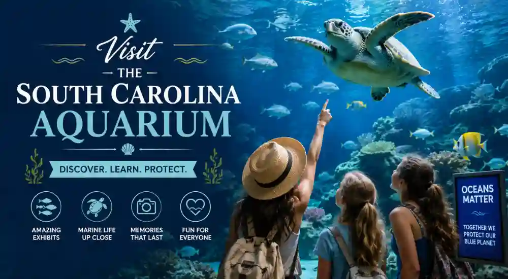 Visit the South Carolina Aquarium