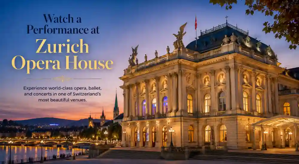 Watch a Performance at Zurich Opera House