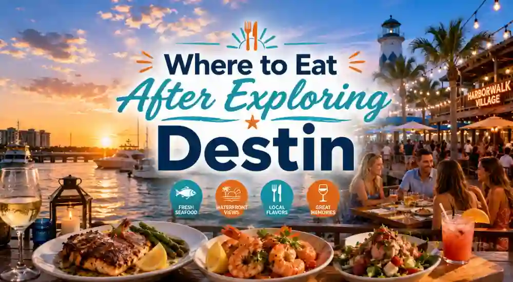 Where to Eat After Exploring Destin