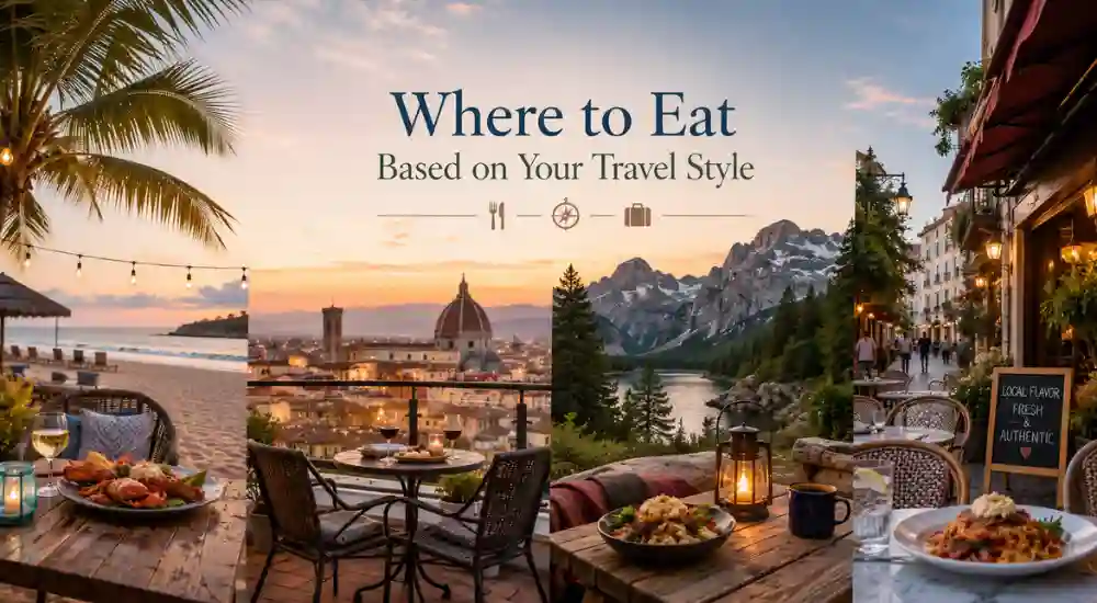 Where to Eat Based on Your Travel Style