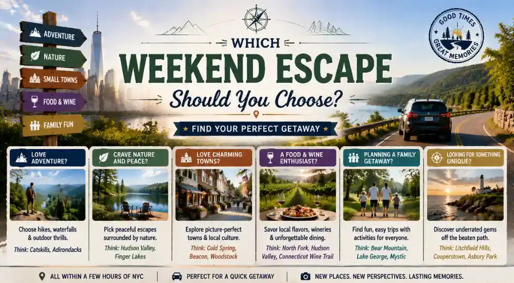 Which Weekend Escape Should You Choose