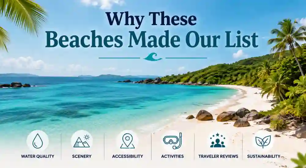 Why These Beaches Made Our List