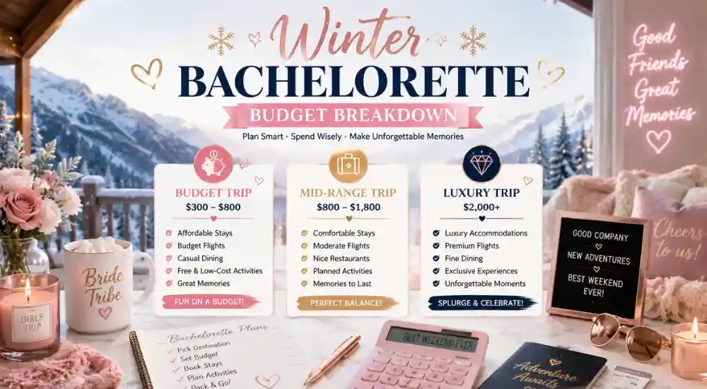 Winter Bachelorette Budget Breakdown