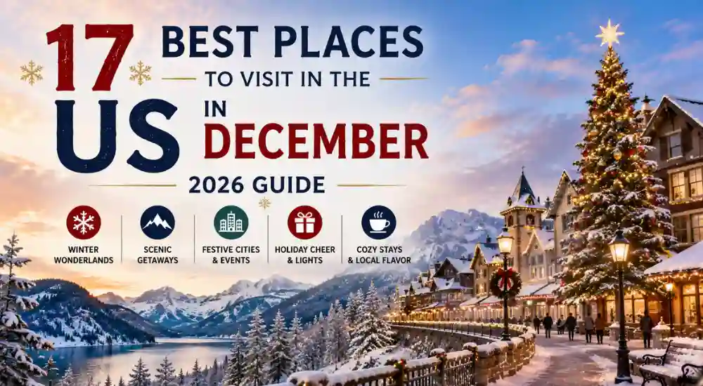 17 Best Places to Visit in the US in December 2026 Guide