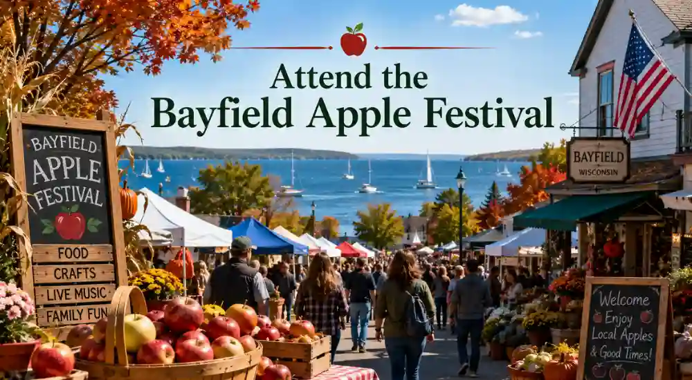 Attend the Bayfield Apple Festival