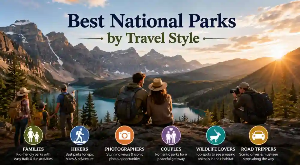 Best National Parks by Travel Style