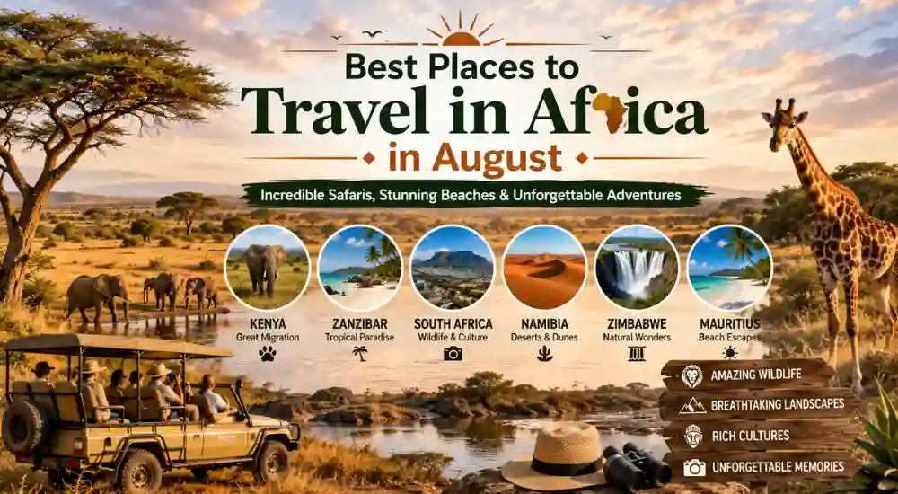 Best Places to Travel in Africa in August