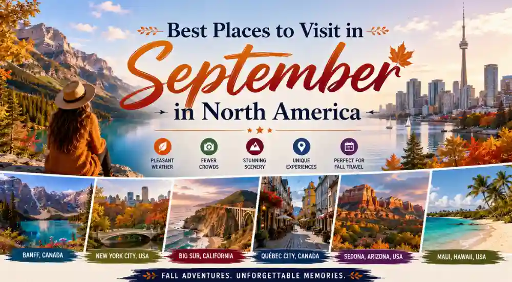 Best Places to Visit in September in North America
