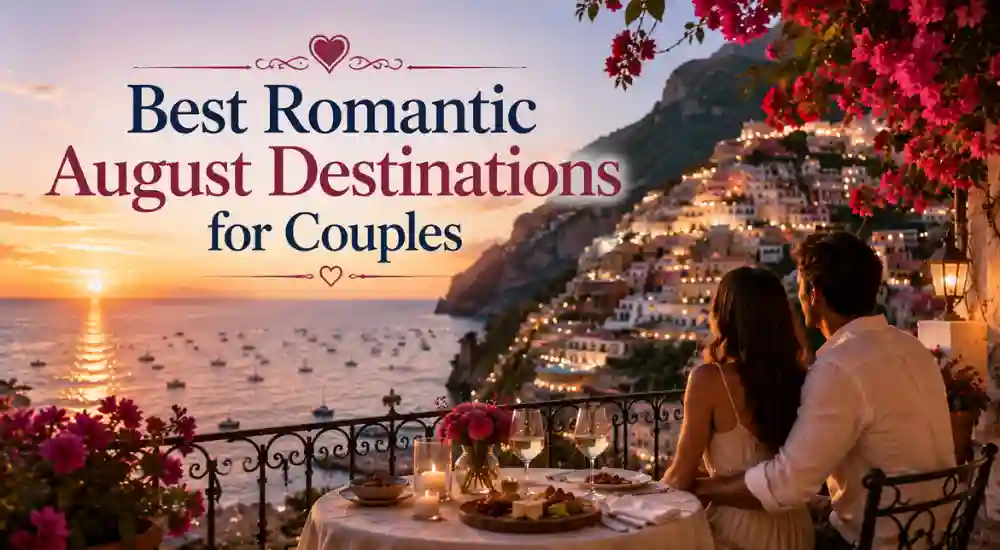 Best Romantic August Destinations for Couples